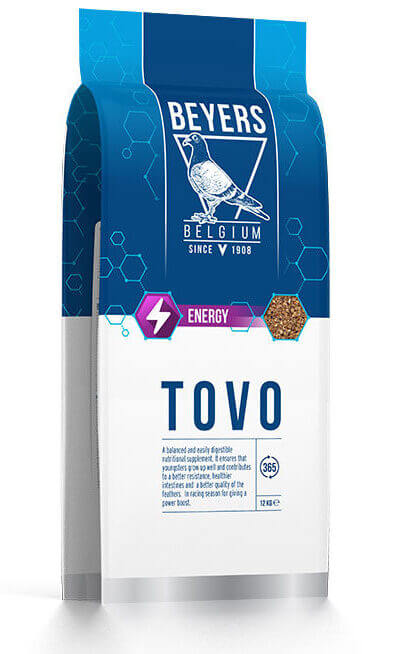 Beyers Tovo Energy pigeon feed range 2-12kg conditioning nutrition